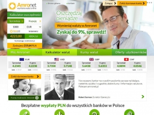 Kantor walut osób prywatnych i przedsiębiorców.