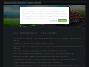 Firma Aldona - profesjonalna sprzedaż drewna