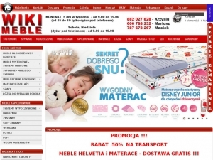 Wielki wybór mebli w salonie meblowym Wiki Meble
